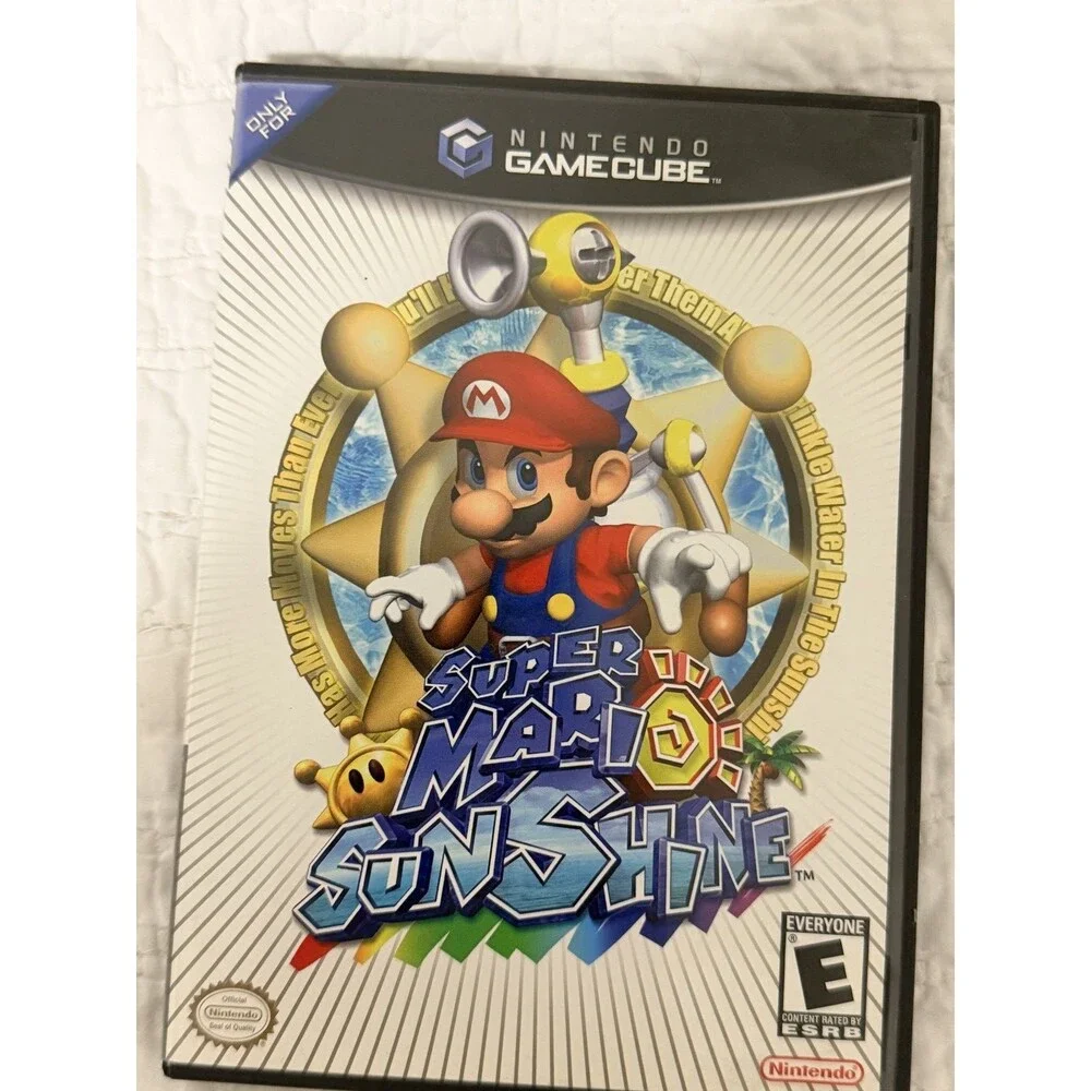 Nintendo Wii Super Mario Sunshine Game used